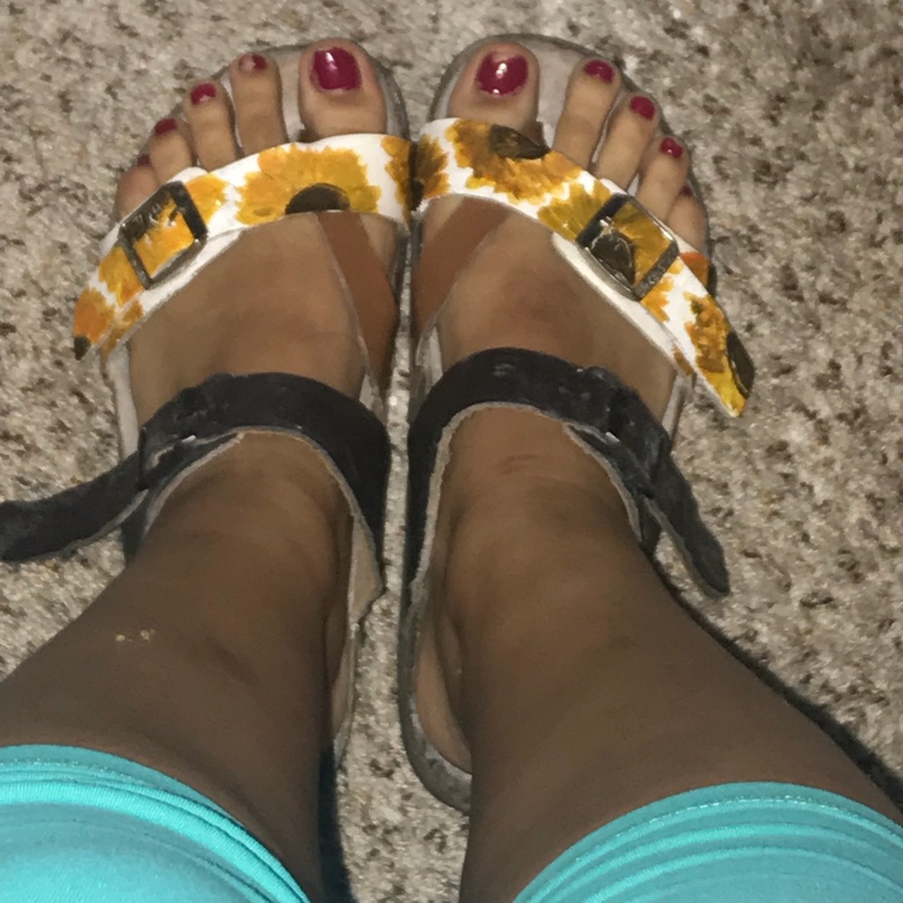 Sunflower Birkenstocks